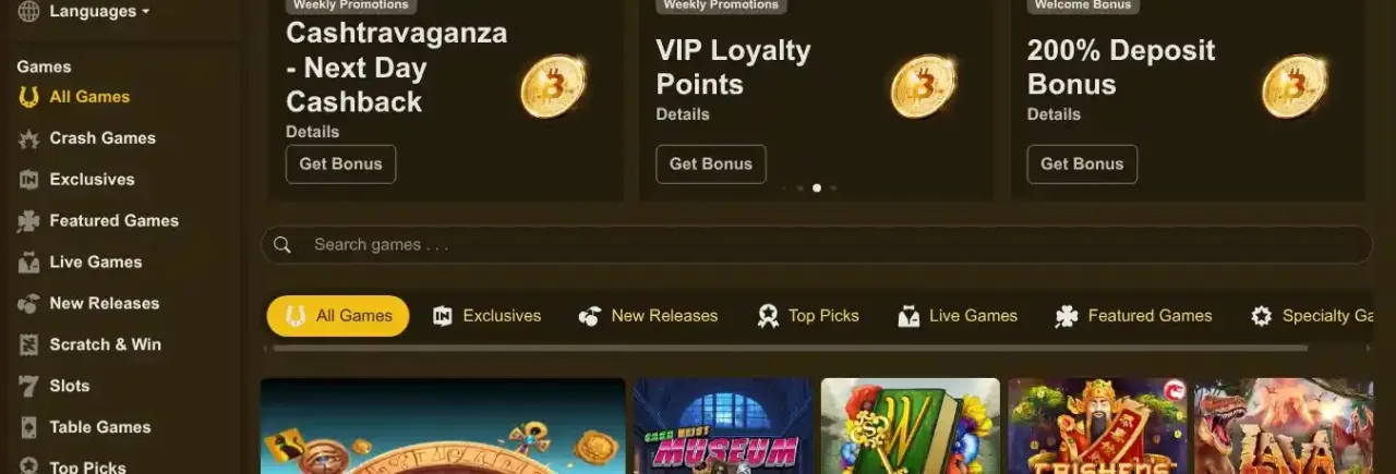 Welcome bonus banner